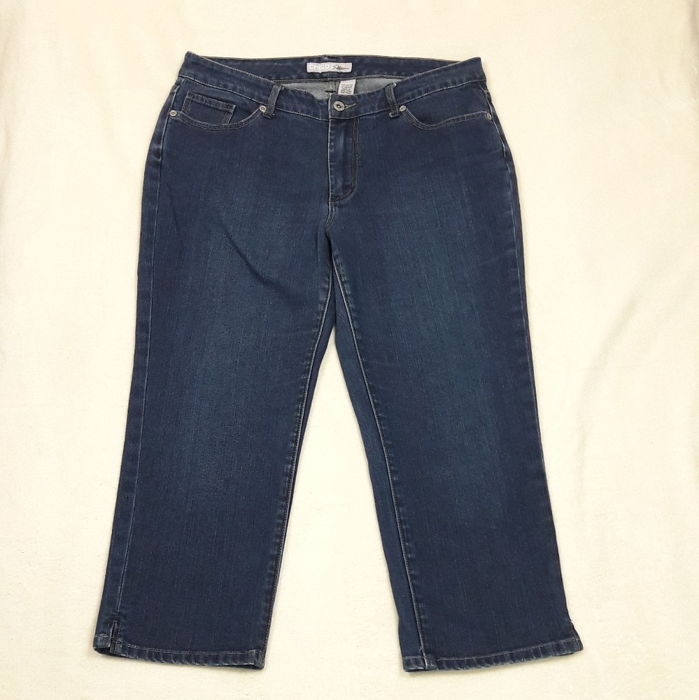 Chico's Platinum Grayson Modern Fit Crop Jeans